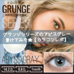 GRUNGE SERIESのAbyss Gray（グランジシリーズのアビスグレー）【レポ★】